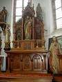 Altar en Oak wood, Dutch 19th century ( anno 1870 )