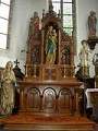 Altar en Oak wood, Dutch 19th century ( anno 1870 )