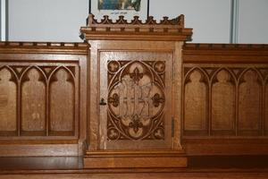 Altar en OAK, Dutch 19th century