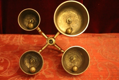 Altar - Bell en Bronze / Polished and Varnished, France 19th century