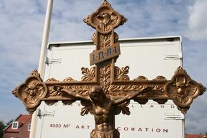 Altar Cross en Bronze, FRANCE 19 th century