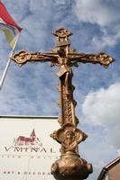 Altar Cross en Bronze, FRANCE 19 th century