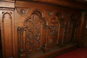 Altar Measured Without Chapel en Oak wood, France 19th century