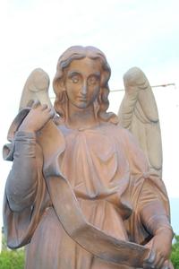 Angel en Terra-Cotta, France 19th century