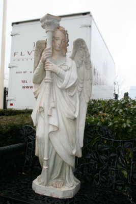 Angel en Terra-Cotta, France 19th century