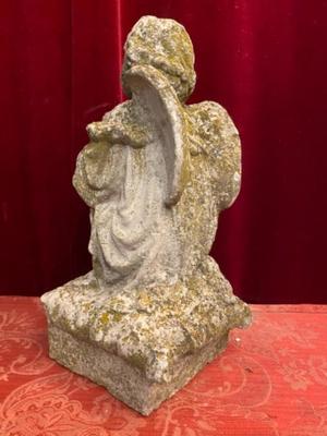 Angel en Sandstone, Hungary 19 th century