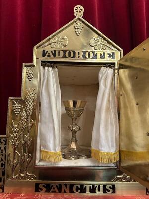 1 art - deco Tabernacle With Original Key