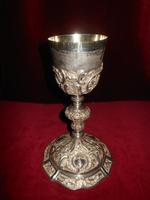 Chalice style barok en silver, Italy 18 th century