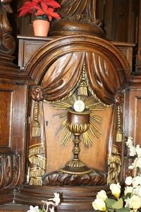 Altar  style Baroque en wood, Dutch 18 th century