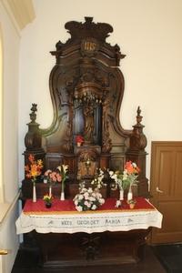 Altar  style Baroque en wood, Dutch 18 th century