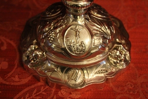 Chalice style Baroque en full silver, France 19th century