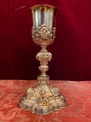 Chalice  style Baroque en Full - Silver, Southern Germany 19 th century