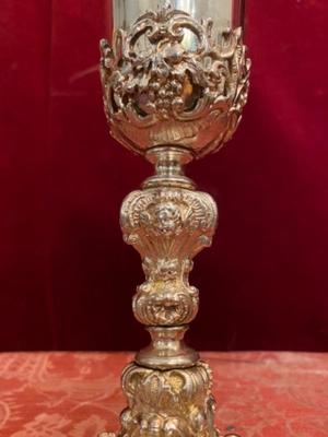 Chalice  style Baroque en Full - Silver, Southern Germany 19 th century