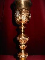 Chalice style Baroque en full silver / Gilt, France 1839