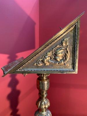 Choir Lectern style Baroque en Bronze, England 19th century