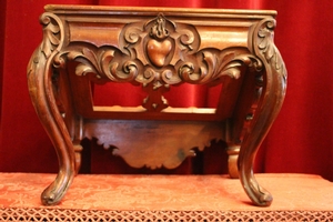 Missal Stand style Baroque en Mahogany, Dutch 19th century