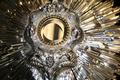 Monstrance  style baroque en silver, Germany 18th century