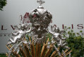 Monstrance style Baroque en silver, Dutch 17 th century