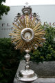 Monstrance style Baroque en silver, Dutch 17 th century