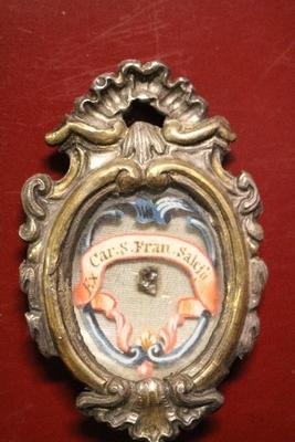 Relic style Baroque en Brass, Belgium 18 th century