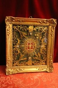 Reliquary style baroque Italy 19th century