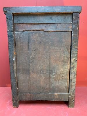 Sacristy - Cabinet Imaginations Agnus Dei St. Peter & St. Paul style Baroque en Fully hand - carved Oak wood, Belgium 18 th century