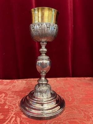 Chalice style Baroque - Style en Full - Silver, Belgium  18 th century