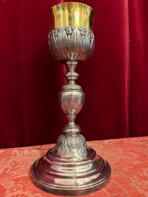 Chalice style Baroque - Style en Full - Silver, Belgium  18 th century