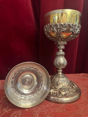 Ciborium style Baroque - Style en Full - Silver, Belgium  18 th century ( Anno 1775 )