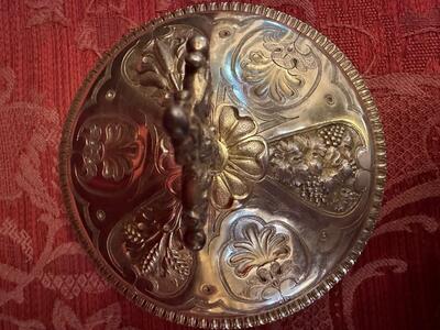 Ciborium style Baroque - Style en Full - Silver, Belgium  19 th century ( Anno 1835 )