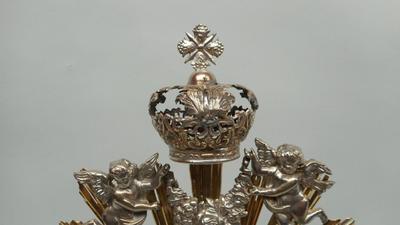 Monstrance style Baroque - Style en Brass / Bronze / Gilt, Belgium 19 th century