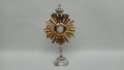 Monstrance style Baroque - Style en Brass / Bronze / Gilt, Belgium 19 th century