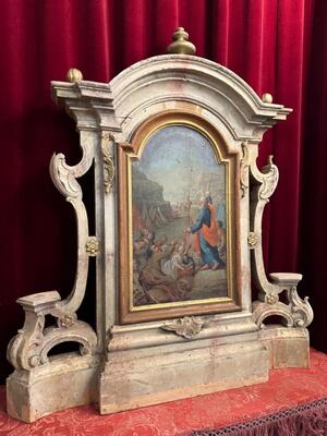 Painting style Baroque - Style en Wood, Belgium  18 th century