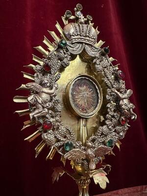 1 Baroque - Style Reliquary - Relic True Cross