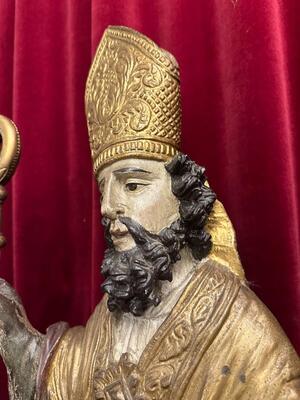 1 Baroque - Style Sculpture St. Bonifatius