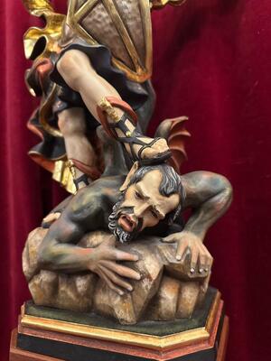 1 Baroque - Style Sculpture St. Michael
