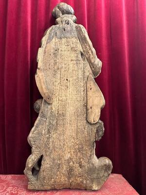 1 Baroque - Style Statue Madonna 