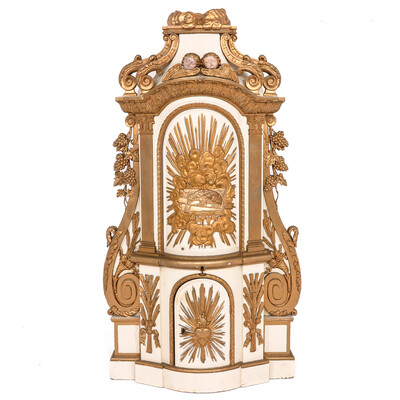 Tabernacle style Baroque  en Wood, Belgium  18 th century