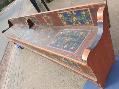 Bench  en Wood Polychrome,