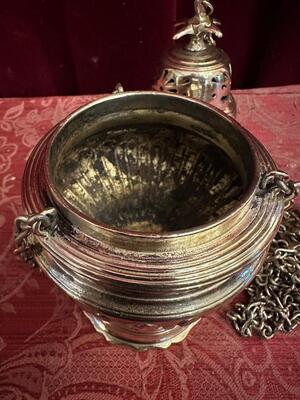 Censer en Bronze / Polished and Varnished, Belgium  19 th century