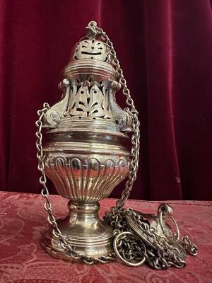 Censer en Bronze / Polished and Varnished, Belgium  19 th century