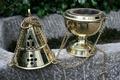 Censer en Brass, Dutch 20th century