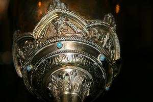 Chalice en silver, France 19th century