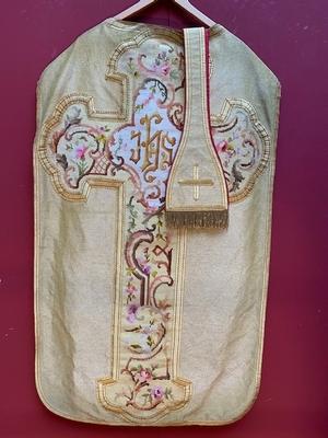 Chasuble en Fabrics, Belgium 19th century