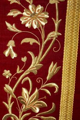 Chasuble en Fabrics, Belgium 19th century