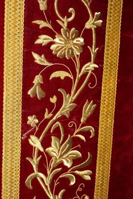 Chasuble en Fabrics, Belgium 19th century