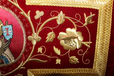 Chasuble en Fabrics, Belgium 19th century