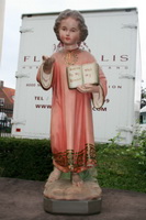 Child Jesus en plaster polychrome, Dutch 19th century ( anno 1890 )