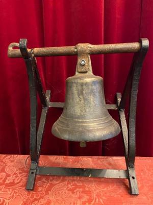 Church Bell  en Bronze, Belgium 19th century