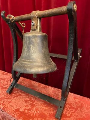 Church Bell  en Bronze, Belgium 19th century